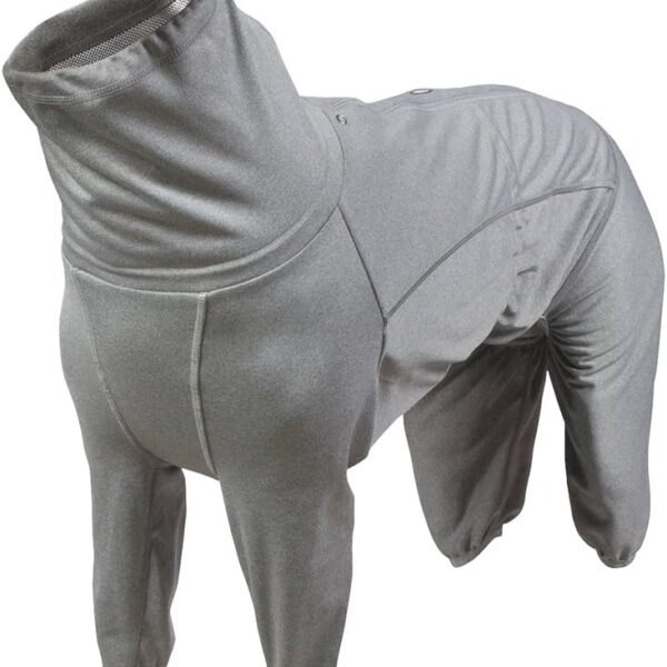 Body Warmer Dog Body Suit, Recovery Suit, Carbon Grey, 12M