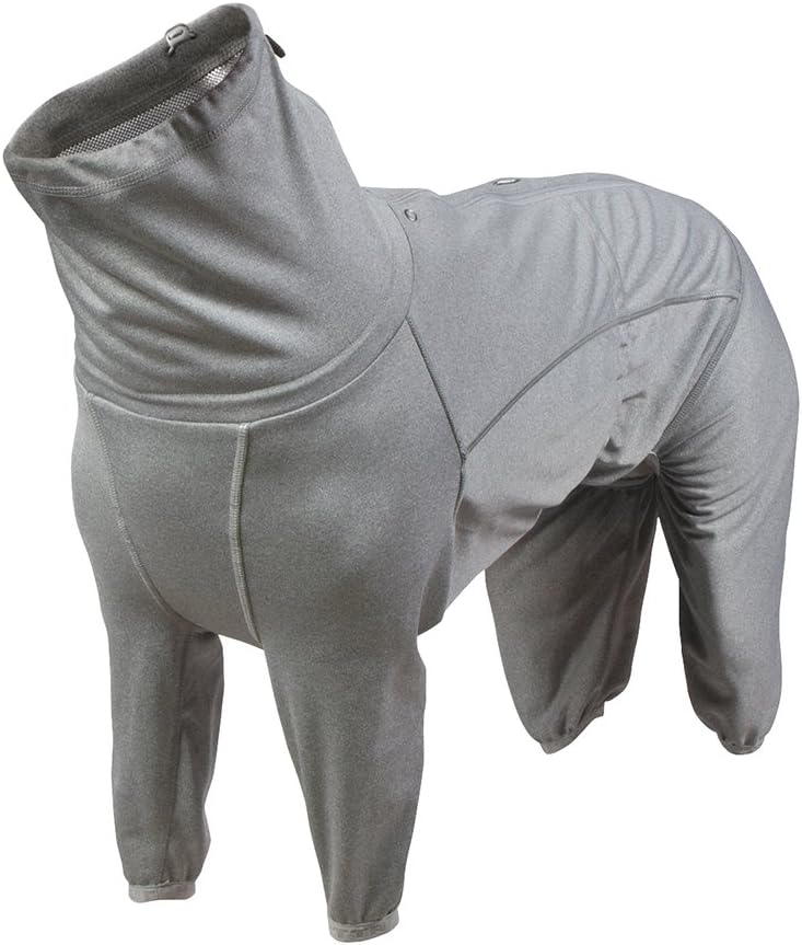 Body Warmer Dog Body Suit, Recovery Suit, Carbon Grey, 12M